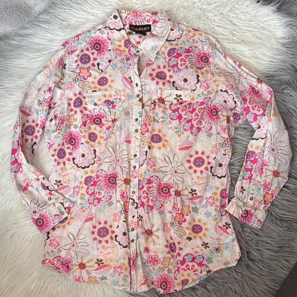 Ariat Tops - Ariat cowgirl button down shirt size XXL